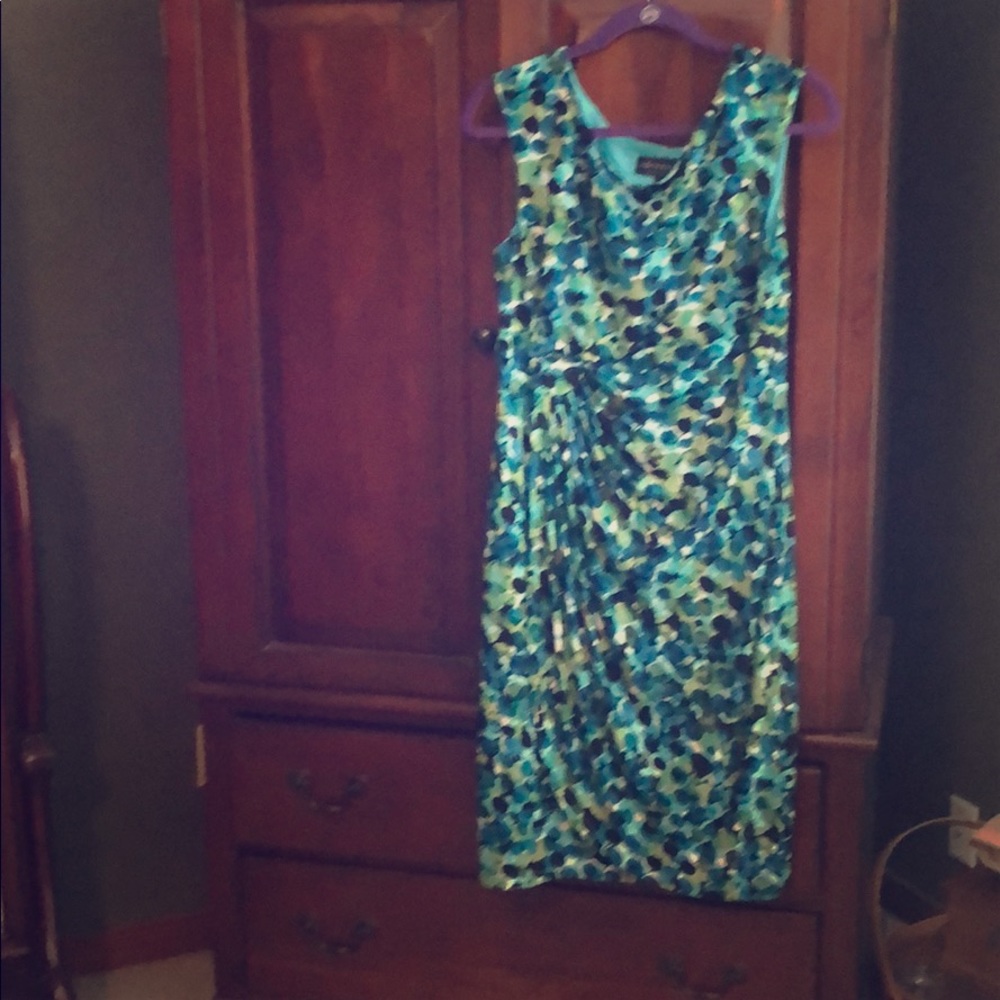 Sleeveless Ruched Dress